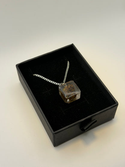 Bud Chain Flat Cubankette Echtsilber