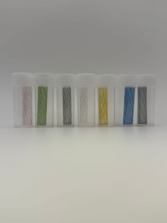 Schlichte 7mm Glasfilter 6er Set