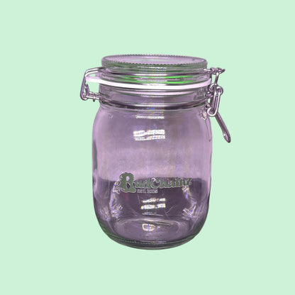 BudJar – Praktische Cannabis-Aufbewahrung mit Hygrometer-Halterung